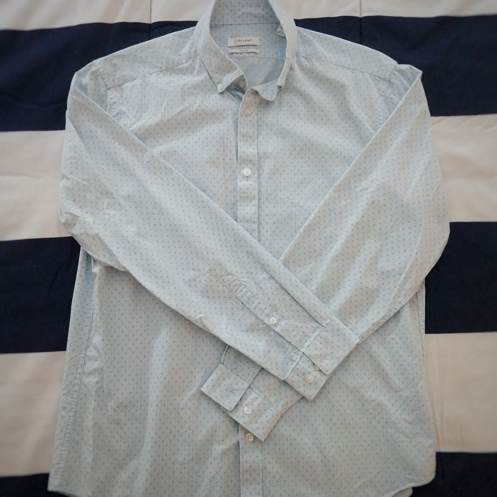 Calvin Klein Slim Fit Dress Shirt - 15.5/32-33
